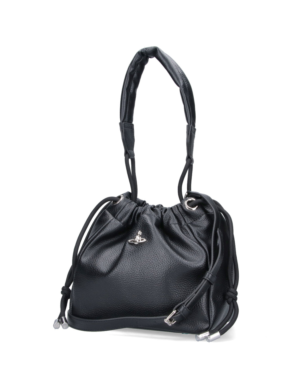 "Hilary" Mini Bucket Bag – Black