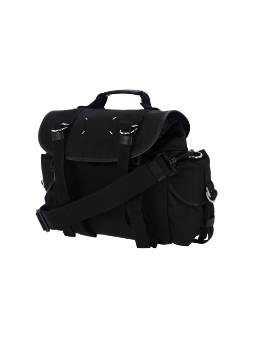 "High Tech" Messenger Bag – Black