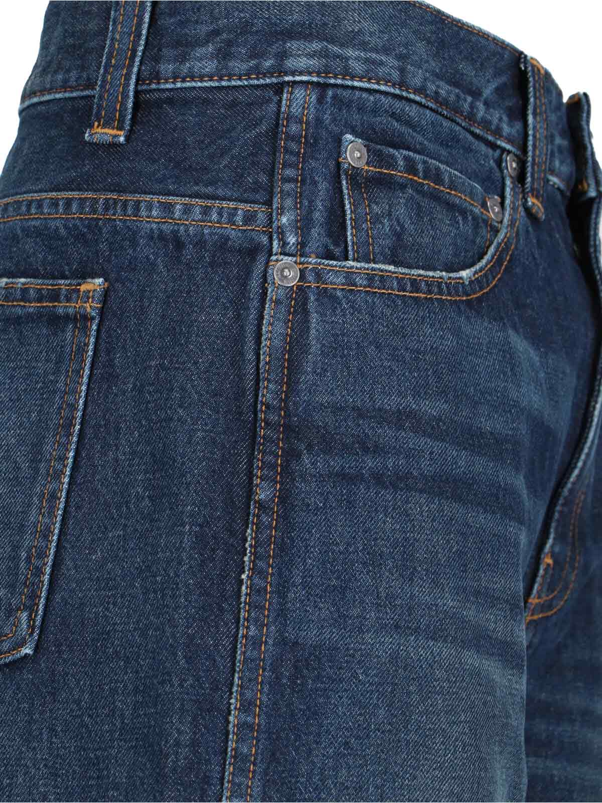 "Bonnie" Straight Jeans – Blue