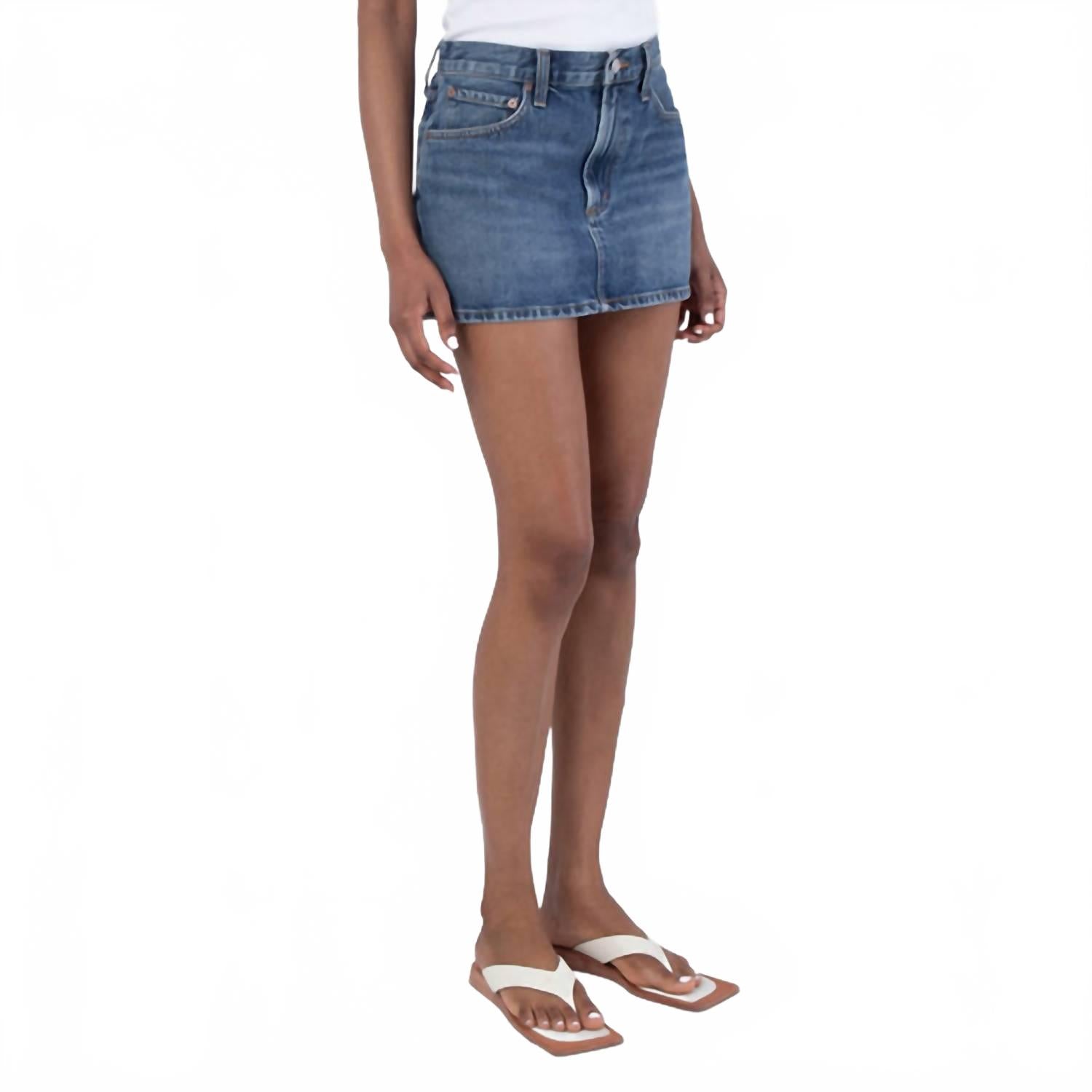 Alek Mini Skirt In Dwell