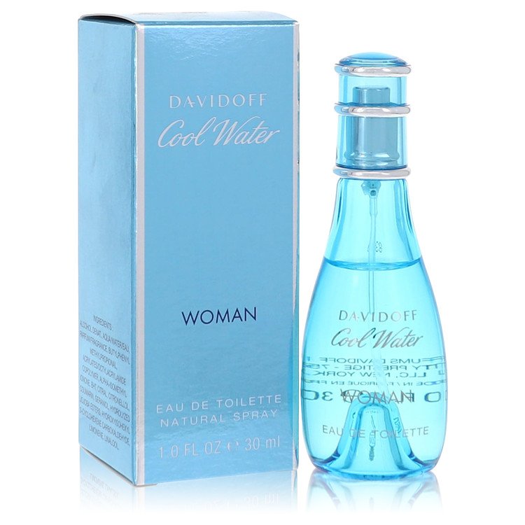 3pcs Perfume Gift Sets - Cool Water by Davidoff Eau De Toilette Spray 1 oz for Women