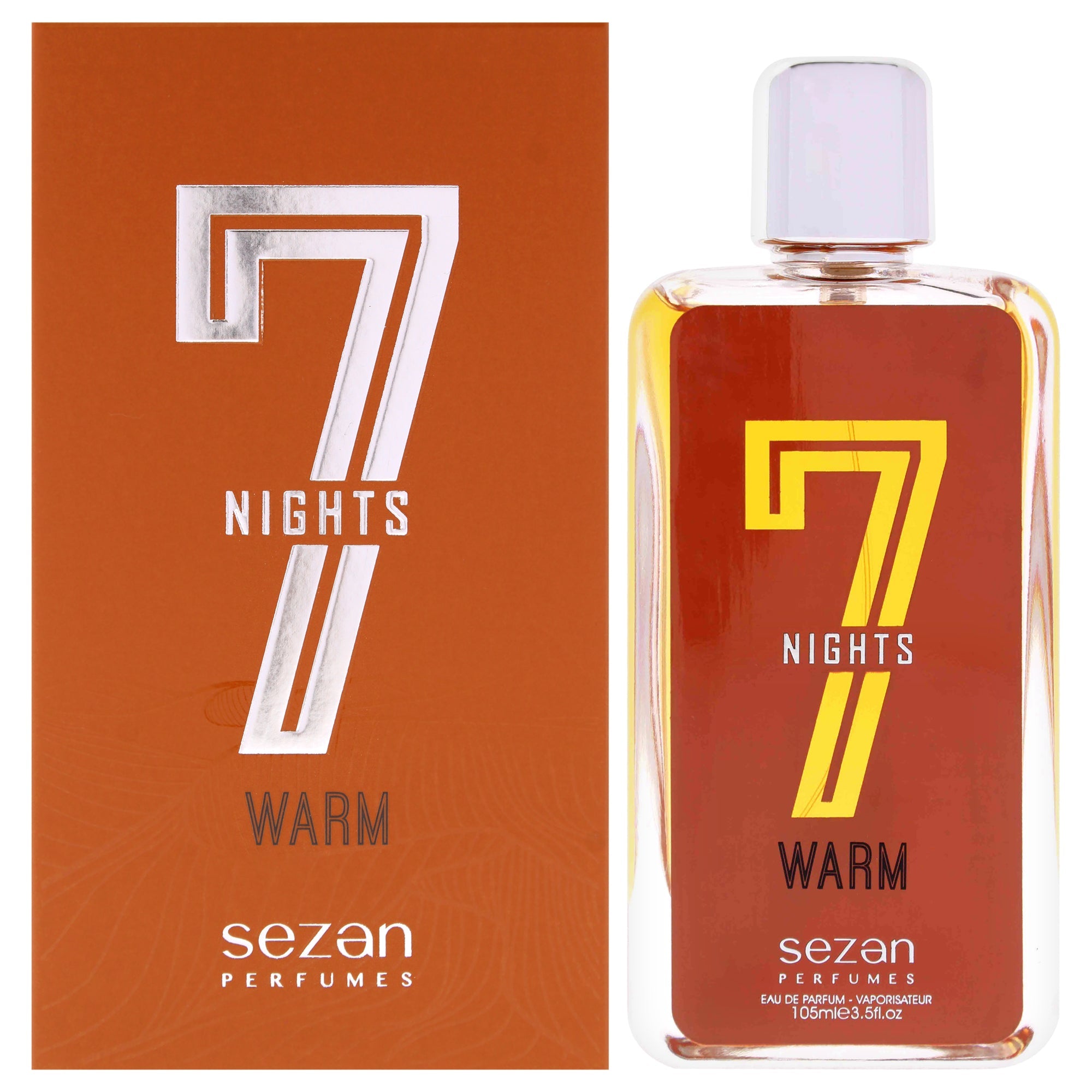7 Nights - Warm by Sezan for Unisex - 3.3 oz EDP Spray