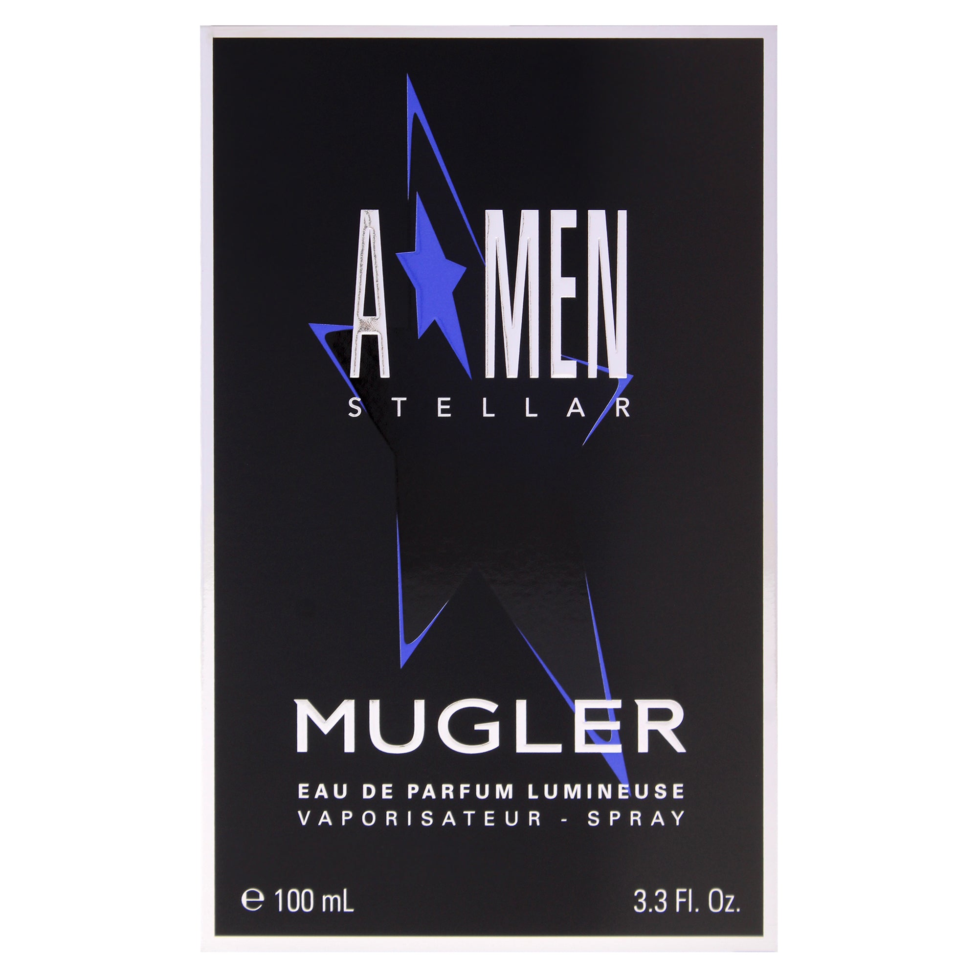 Angel Stellar Lumeniuse Rubber Flask by Thierry Mugler for Men - 3.3 oz EDP Spray