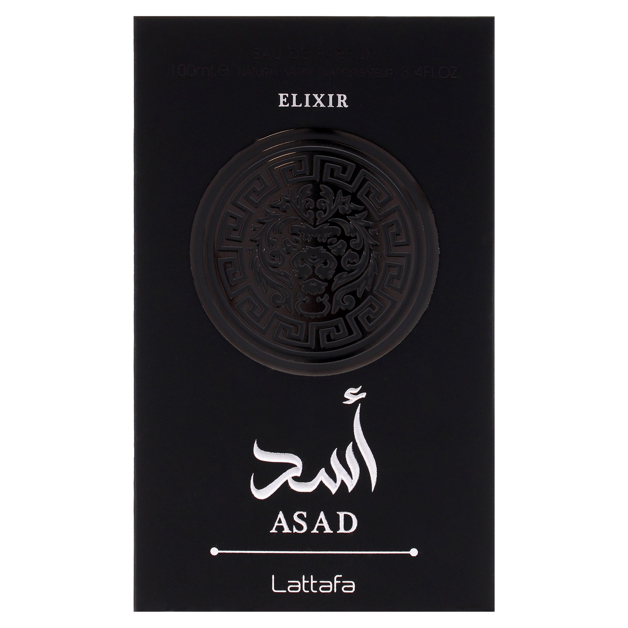 Asad Elixir by Lattafa for Men - 3.4 oz EDP Spray