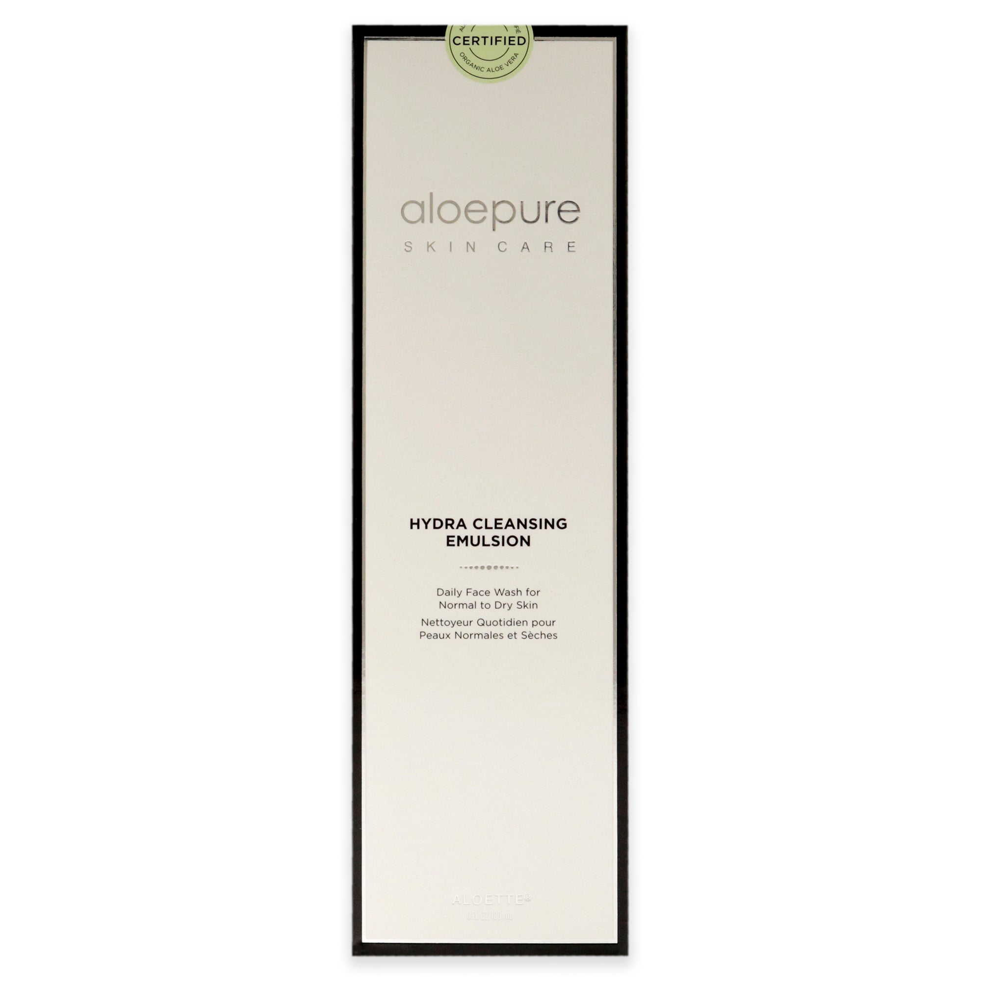 Aloepure Hydra Cleansing Emulsion - Noraml to Dry Skin by Aloette for Unisex - 6 oz Emulsion