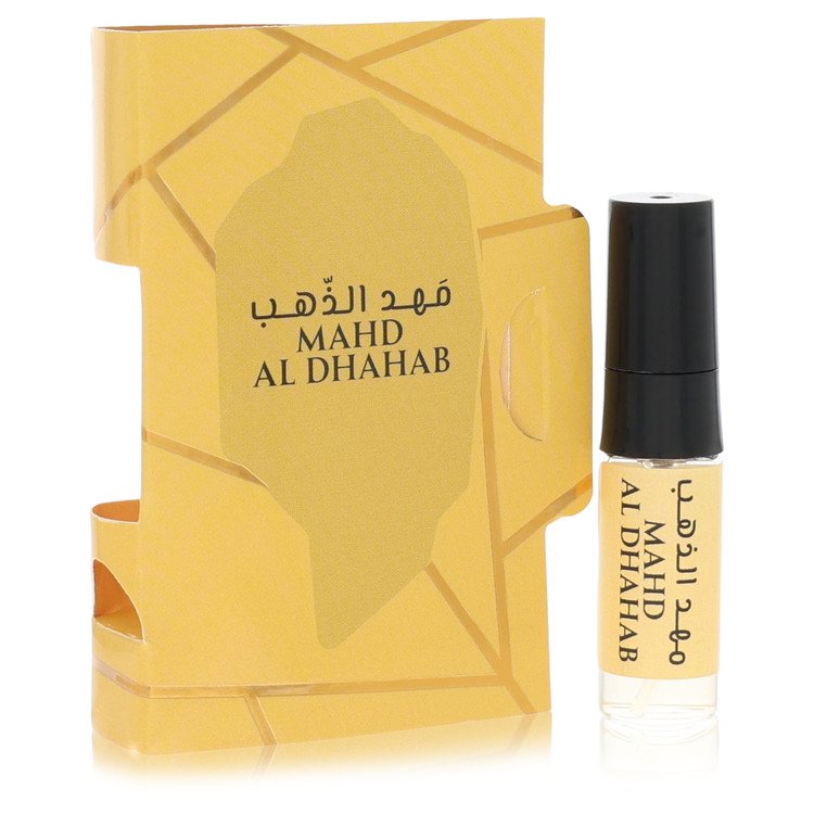 3pcs Cologne Gift Sets - Arabiyat Prestige Mahd Al Dhahab by Arabiyat Prestige Mini EDP Spray (Unisex) .10 oz for Men