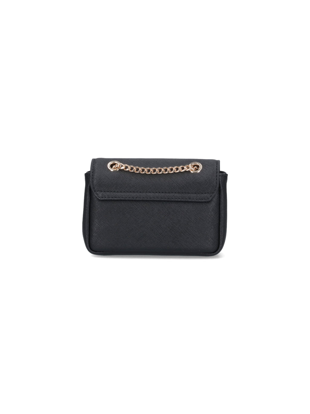 "Orbit" Chain Shoulder Bag – Black