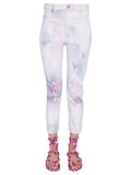 "Wool" Printed Jeans