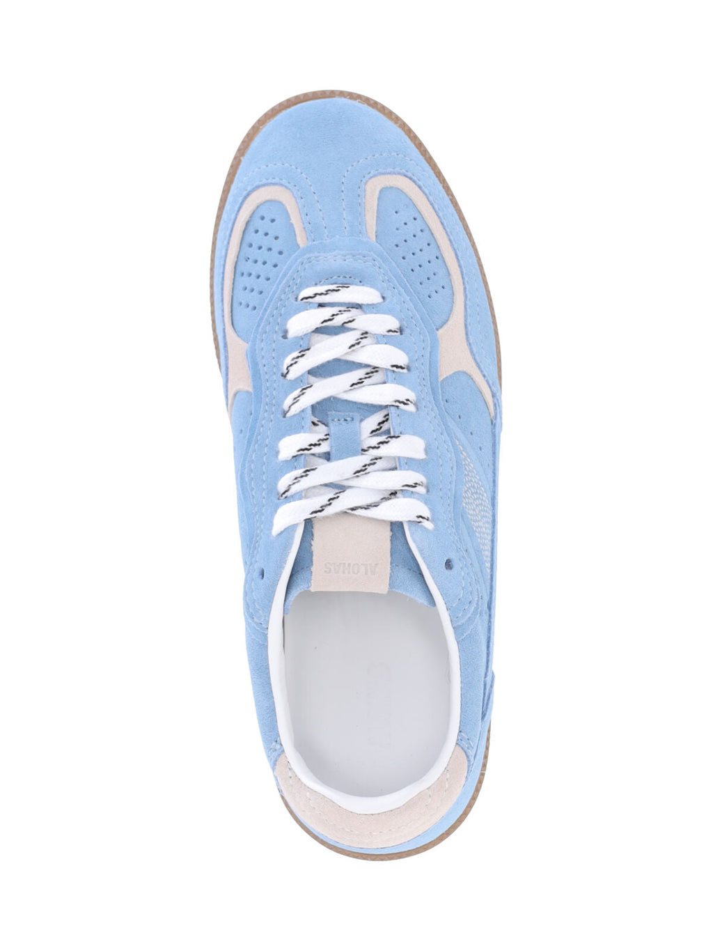 "Rife" Sneakers – Light Blue Suede