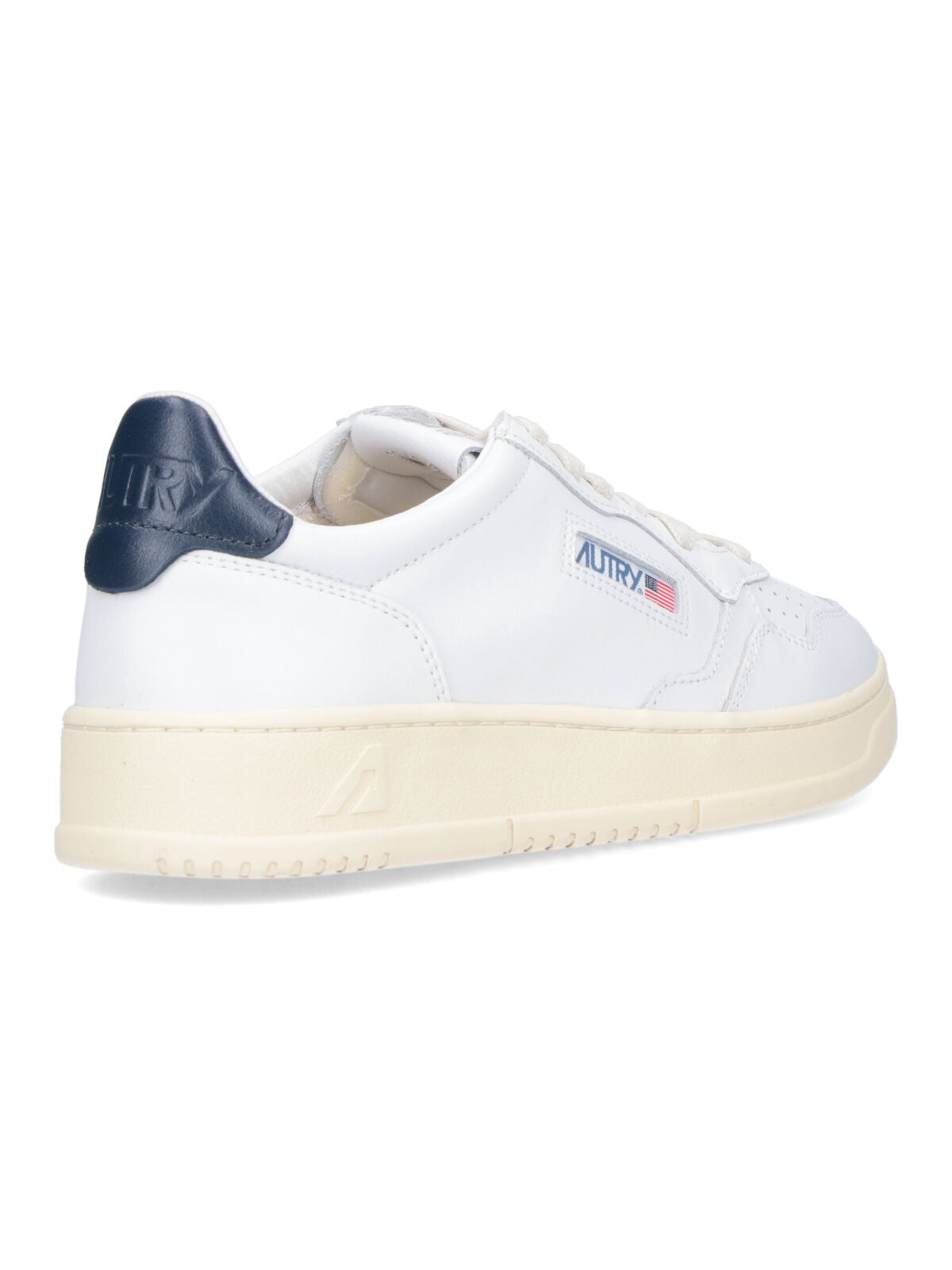 "Medalist" Low-Top Sneakers – White