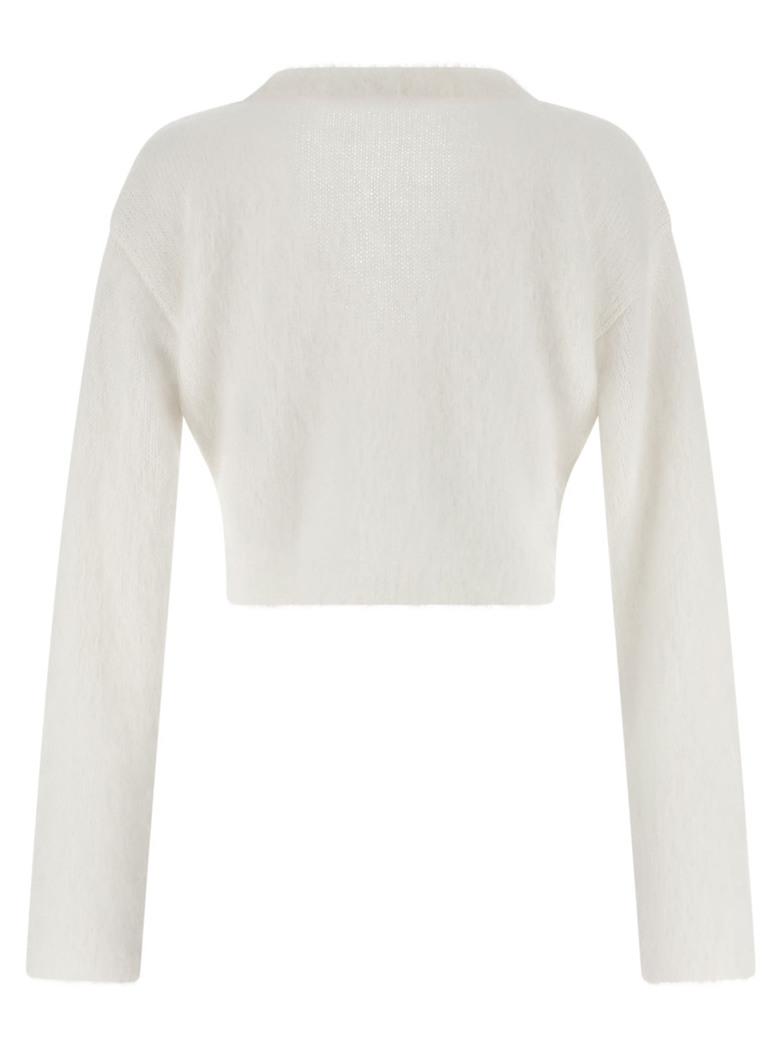 Alessandra Rich Women's Carded Mohair Cardigan