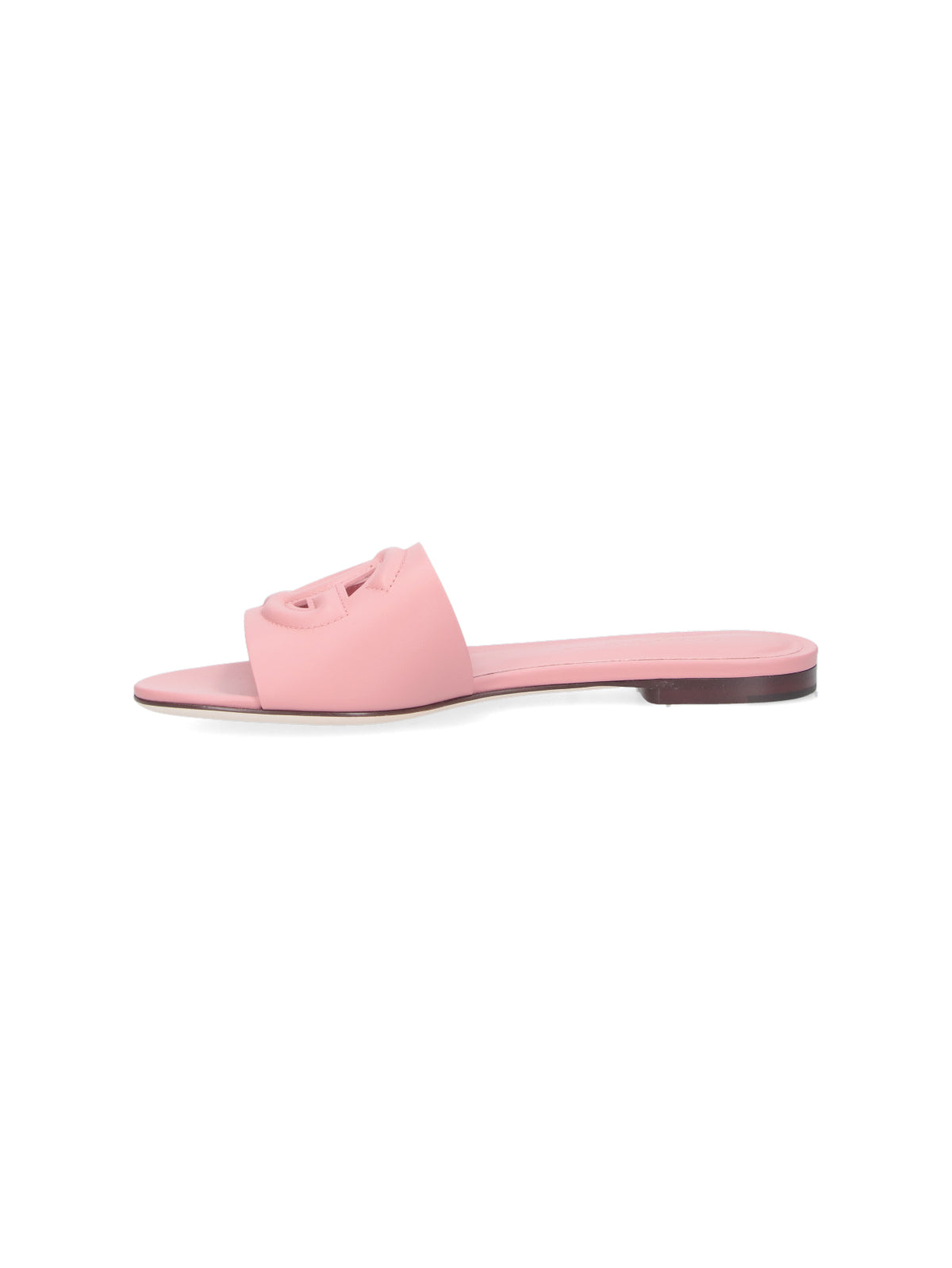 "Dg" Slip-On Sandals – Pink
