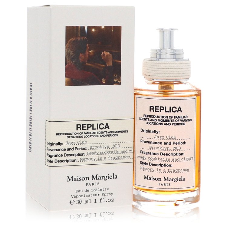 3pcs Cologne Gift Sets - Replica Jazz Club by Maison Margiela Eau De Toilette Spray 1 oz for Men