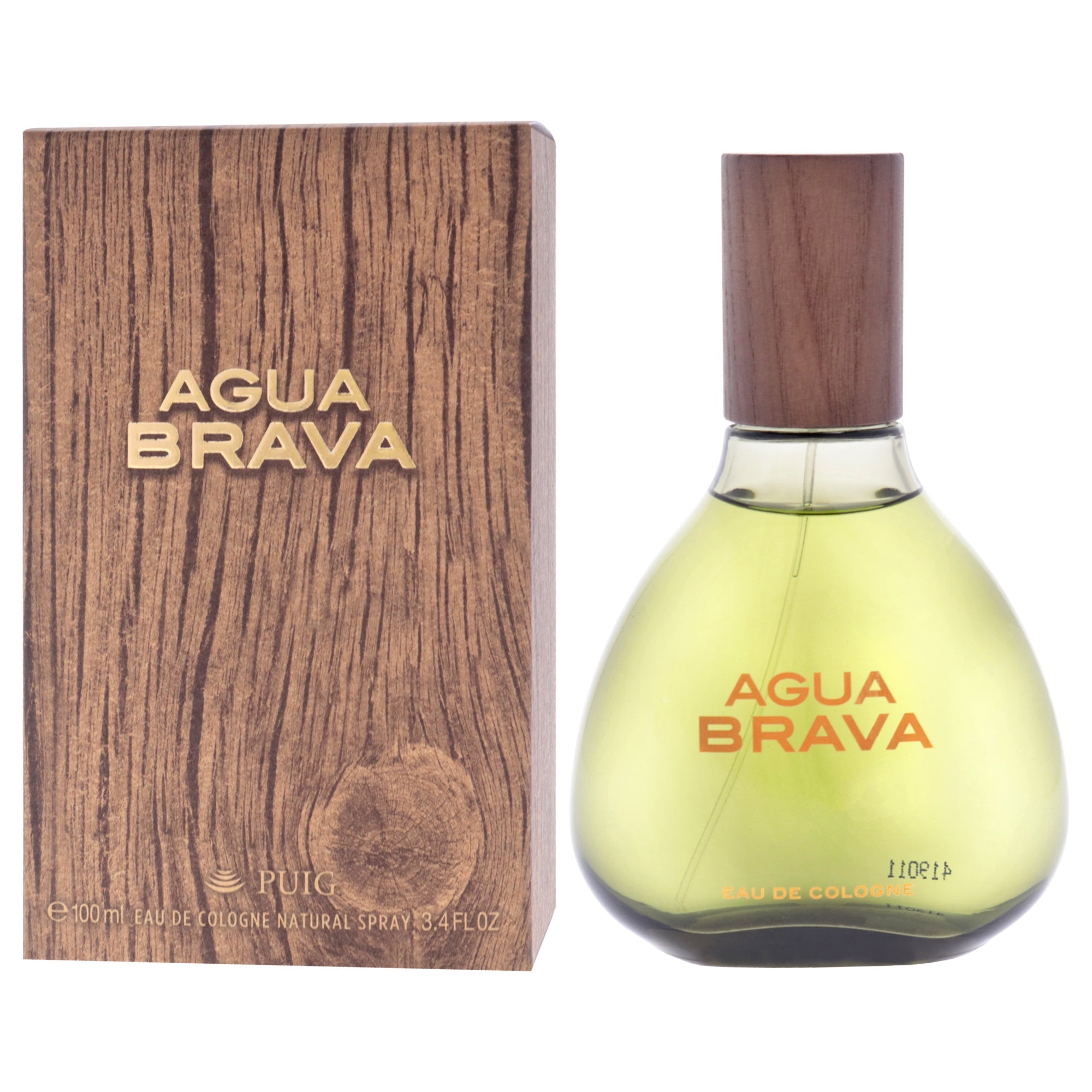 Agua Brava by Antonio Puig for Men - 3.4 oz EDC Spray