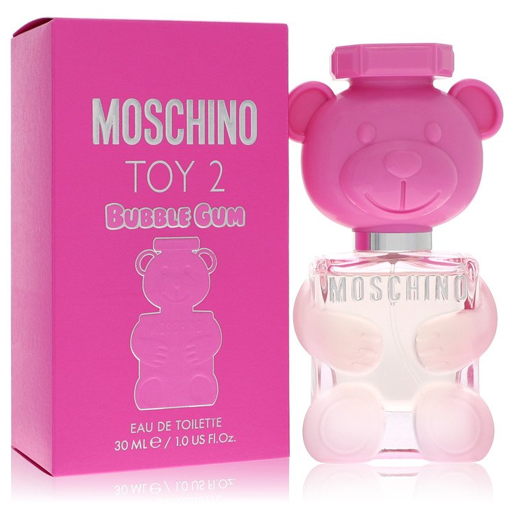 3pcs Perfume Gift Sets - Moschino Toy 2 Bubble Gum by Moschino Eau De Toilette Spray 1 oz for Women
