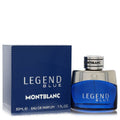 3pcs Cologne Gift Sets - Montblanc Legend Blue by Mont Blanc Eau De Parfum Spray 1 oz for Men