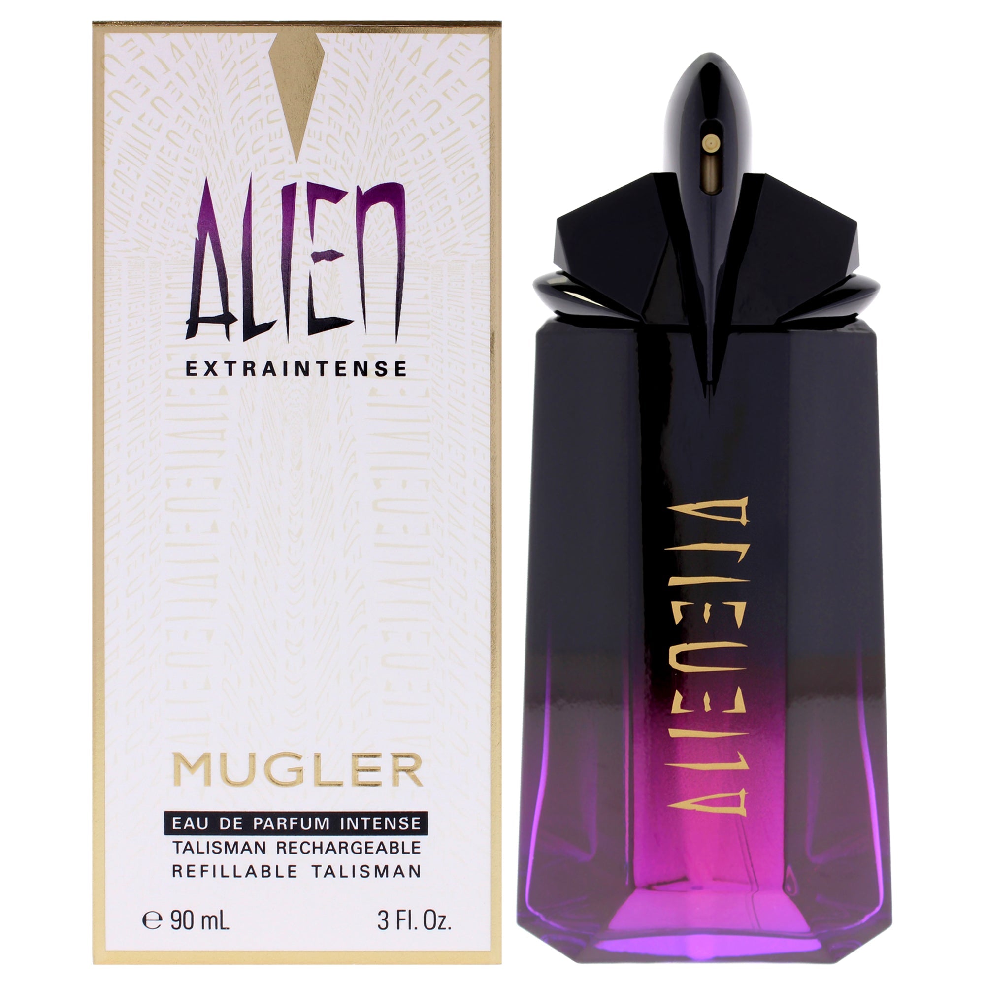 Alien Extraintense Intense by Thierry Mugler for Women - 3 oz EDP Spray (Refillable)