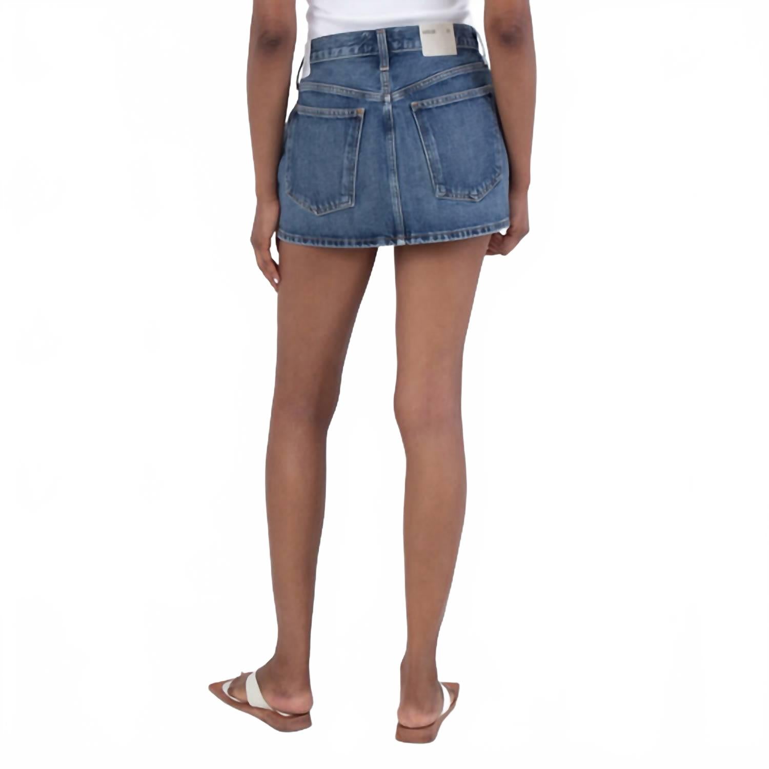 Alek Mini Skirt In Dwell