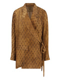 "Khloe" Jacket – Brown