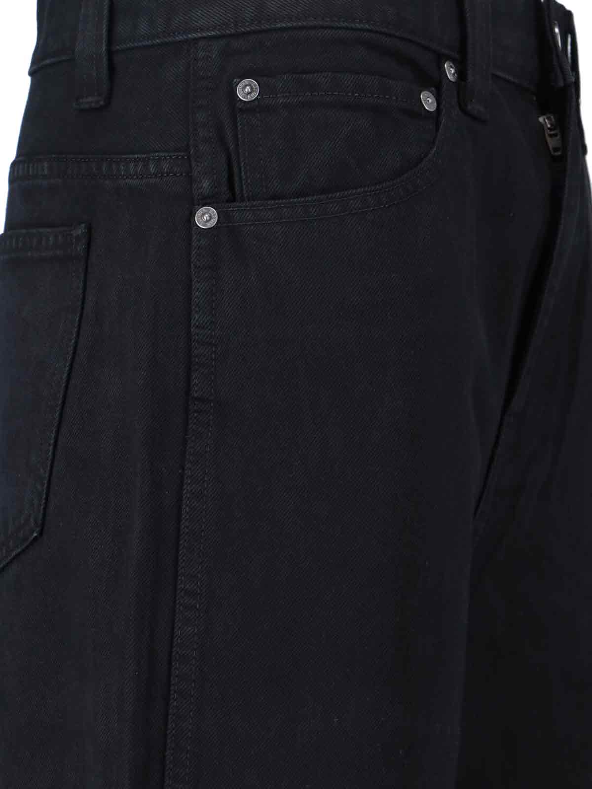 "Bonnie" Straight Jeans – Black