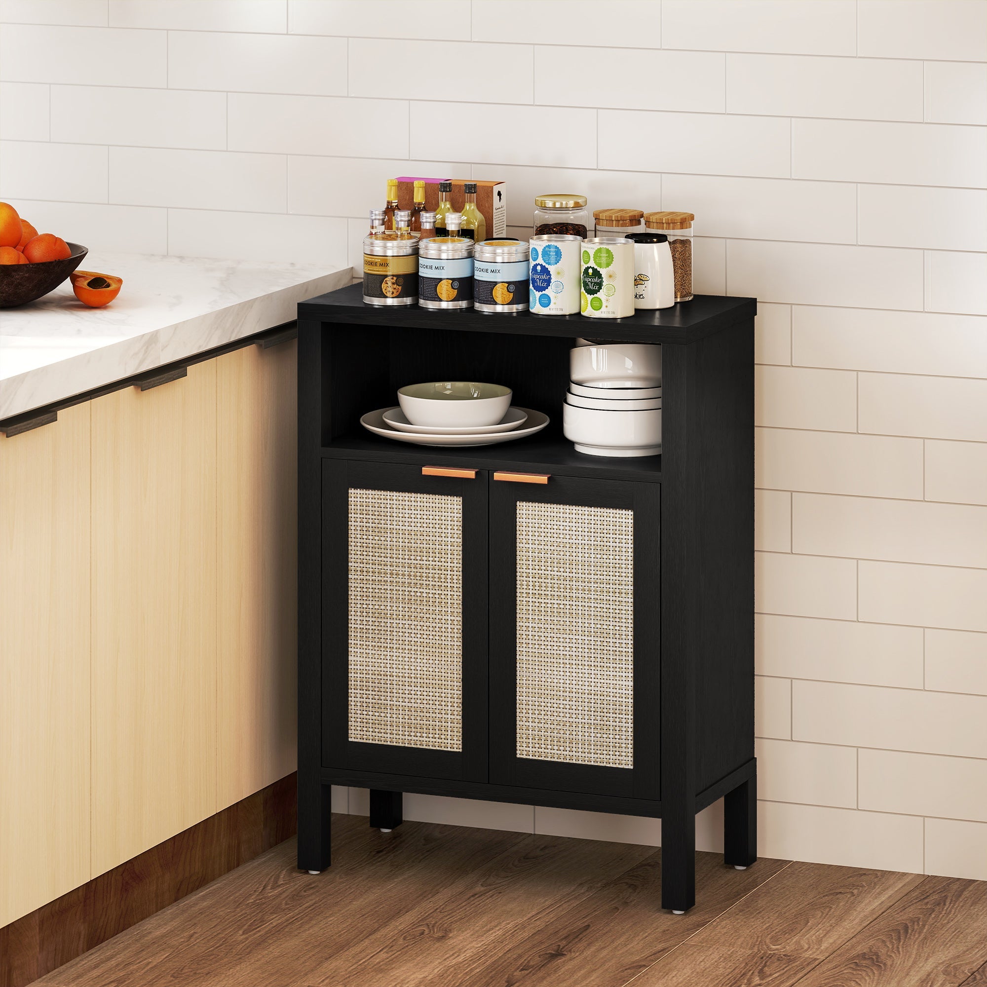 Accent Cabinet with Storage for Living Room or Dining Room