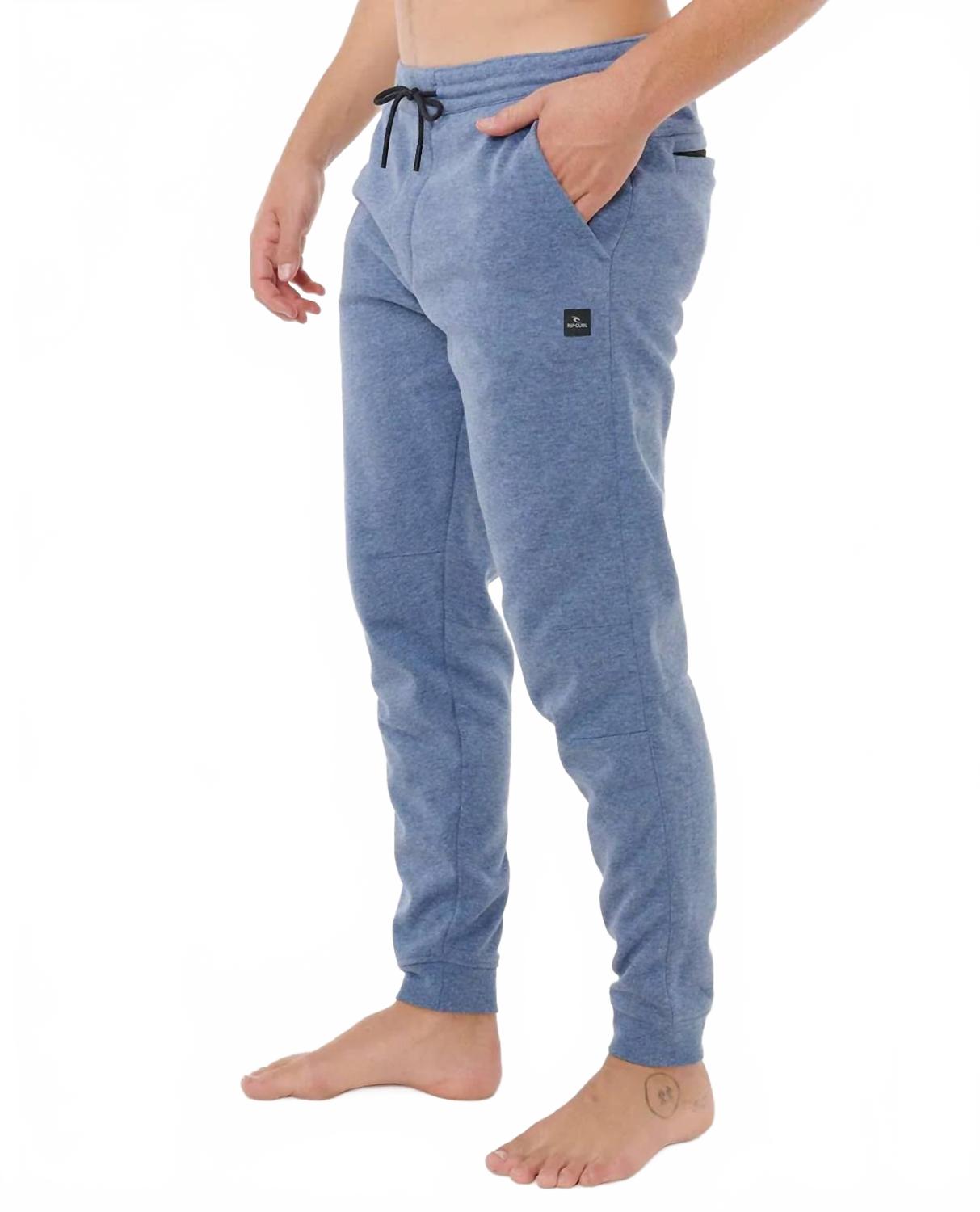 Anti Series Departed Track Pant In Washed Navy