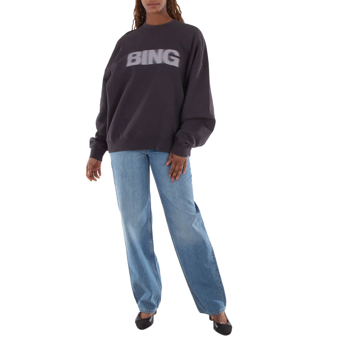 Anine Bing Gavin Long Denim Jeans