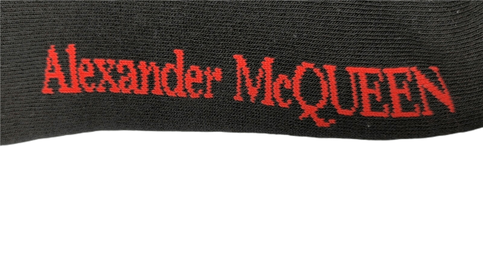 Alexander McQueen Women's Mid-Calf Stripe Skull Sport Socks L