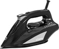 Aemego Steam Iron for Clothes Portable Anti Drip Clothes Iron Steam Black