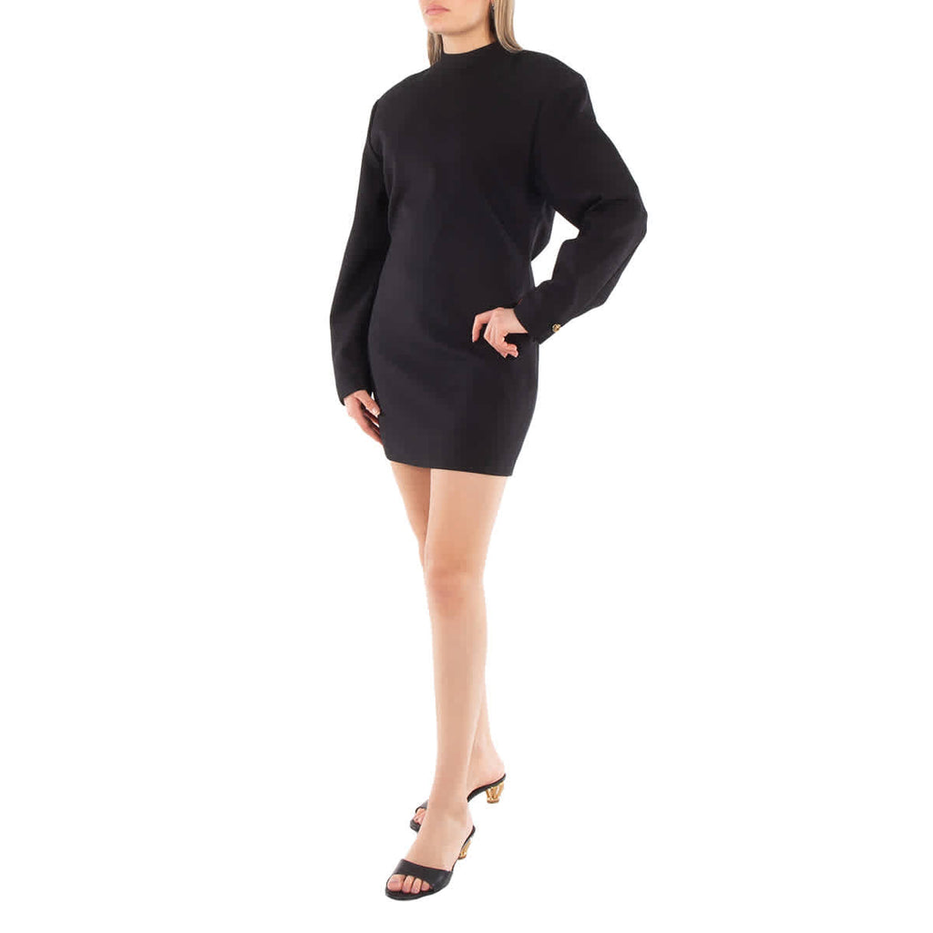 Anine Bing Adeline Virgin Wool Blend Mini Dress