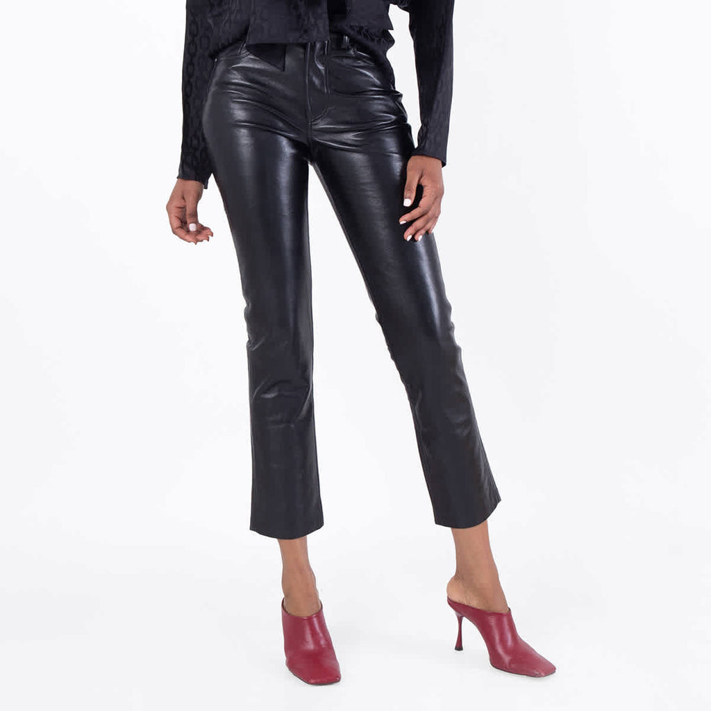 Anine Bing Bruno Faux Leather Pants