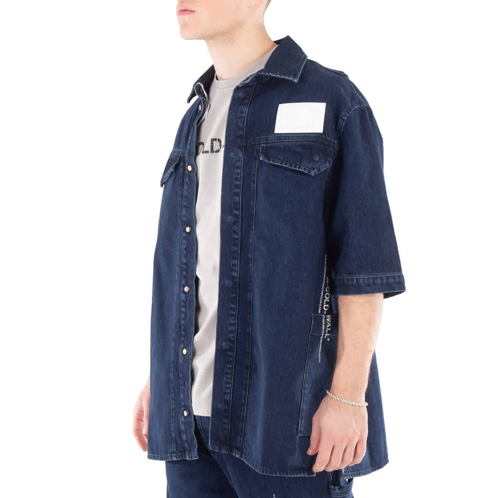 A Cold Wall Discourse Cotton Denim Shirt