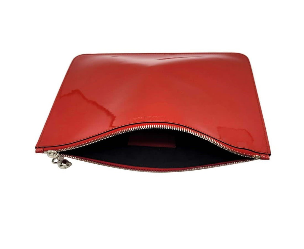Alexander McQueen Women's Charm Patent Leather SkullPouch