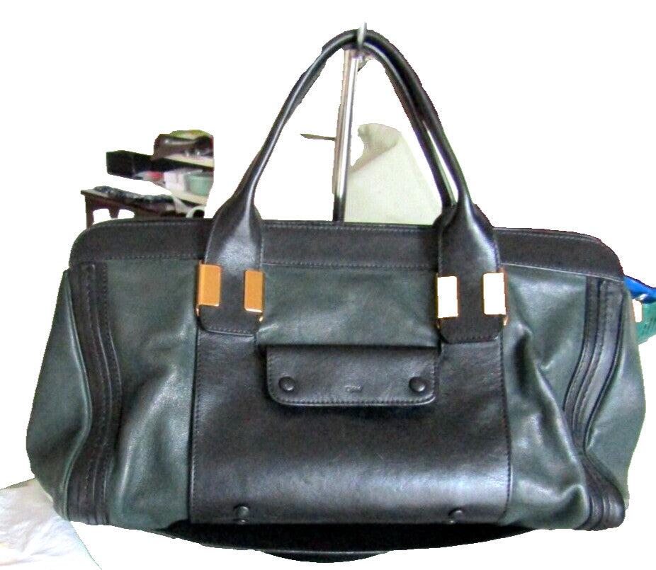 Chloe Alice Bicolor leather HandBag