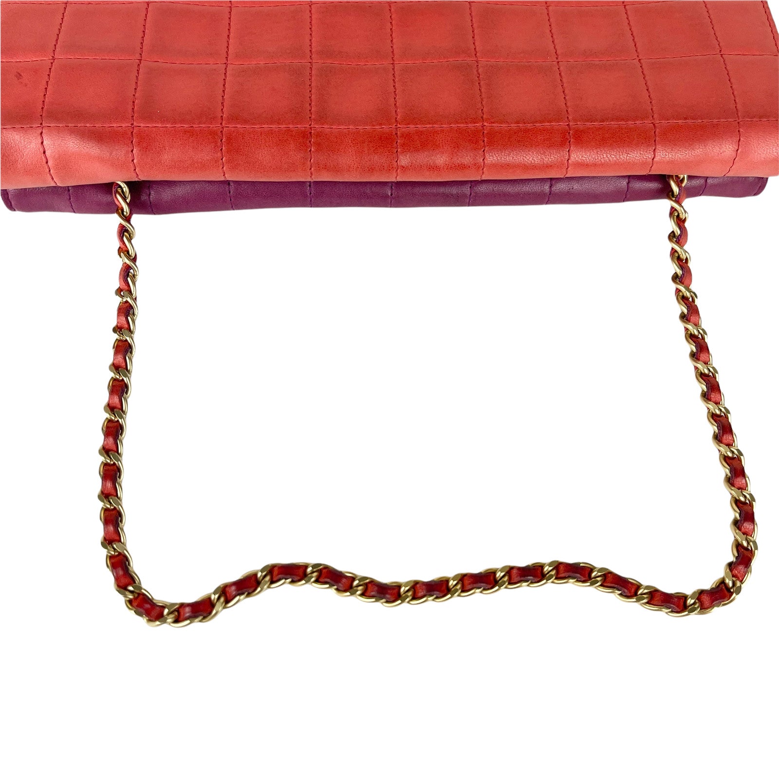 CHANEL Classic Chocolate Bar Reissue Double Pocket Flap Bag Vintage