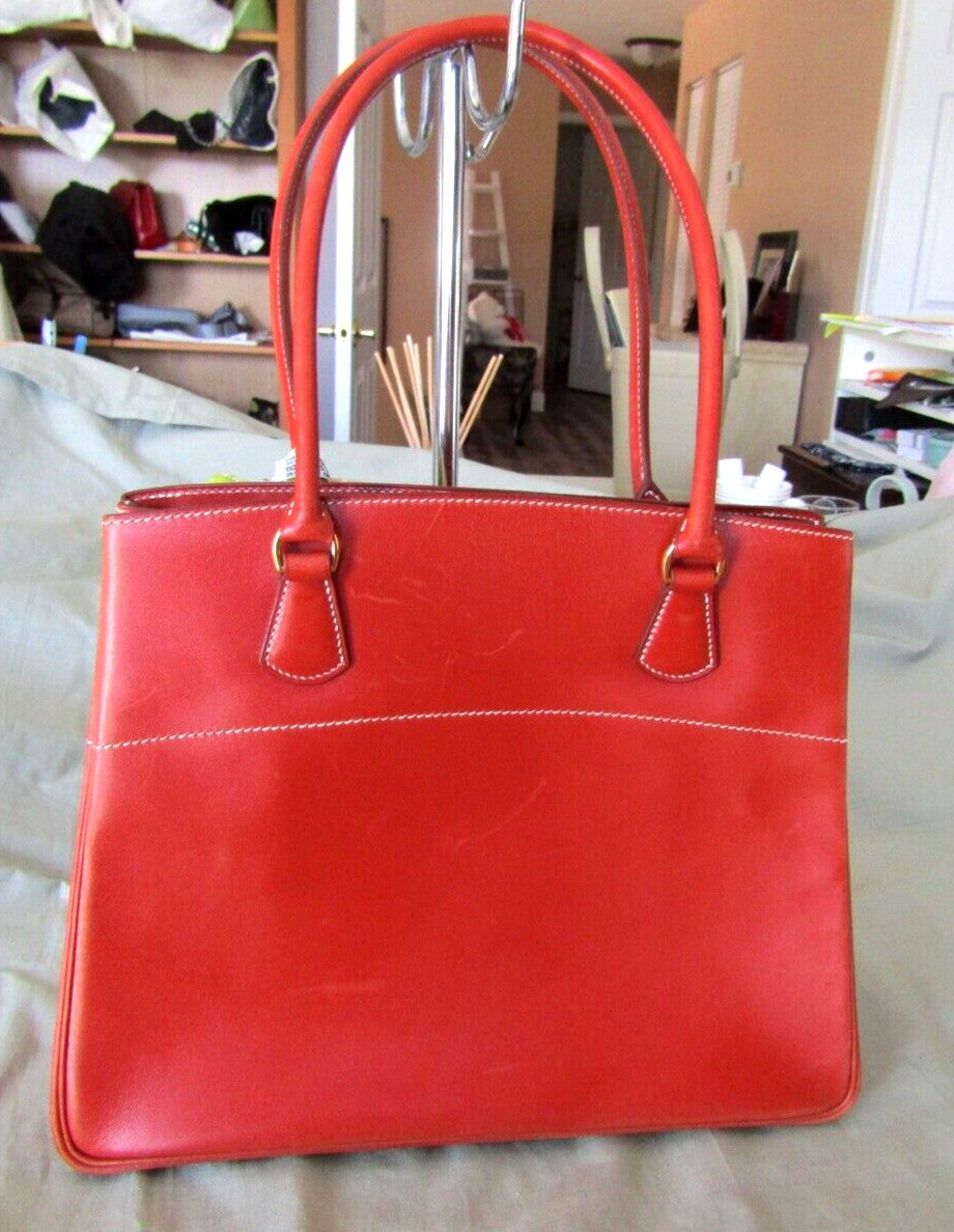Hermes La Tote Box Calf Leather Bag Rouge Ash