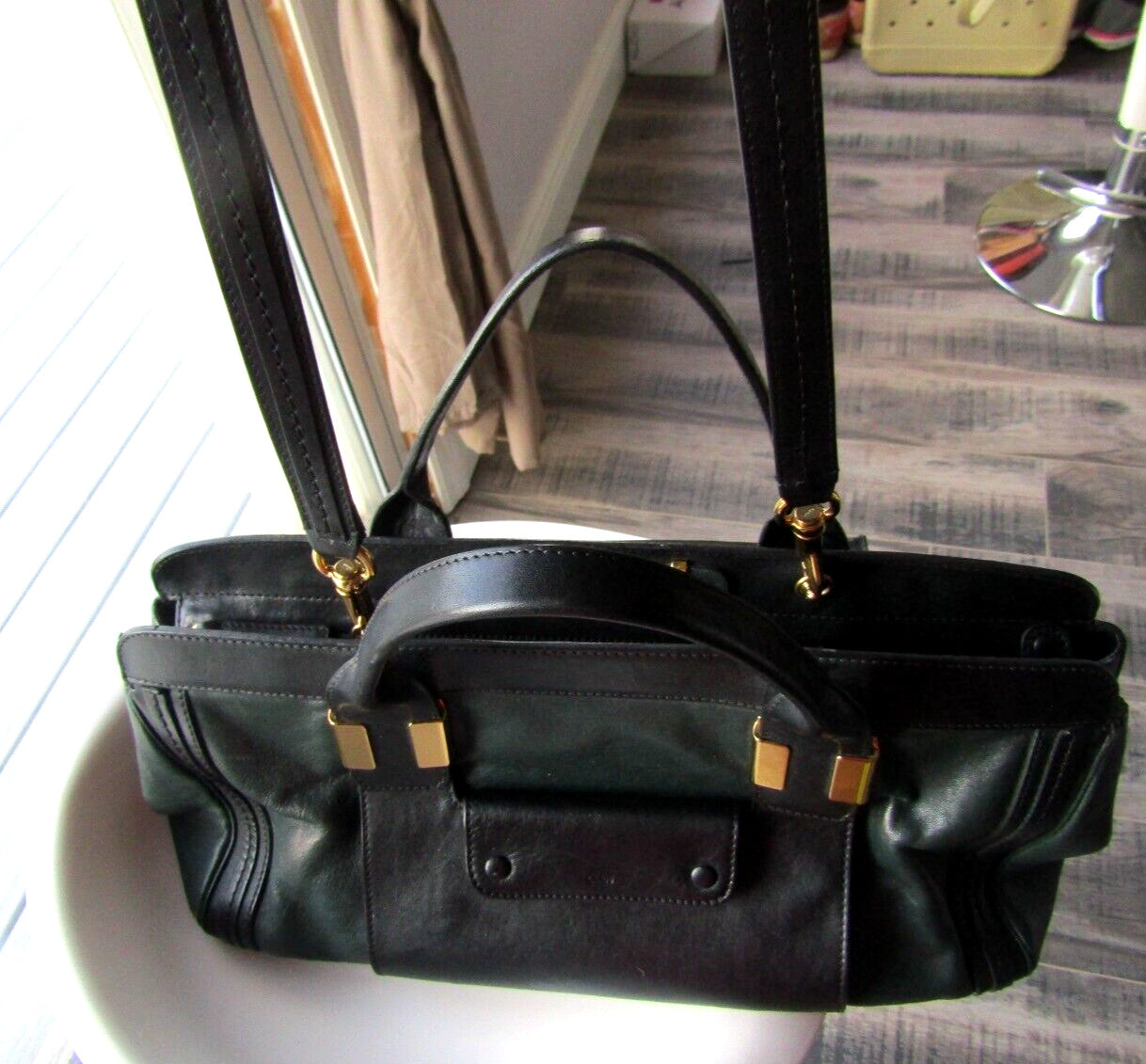 Chloe Alice Bicolor leather HandBag