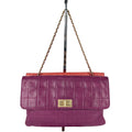 CHANEL Classic Chocolate Bar Reissue Double Pocket Flap Bag Vintage