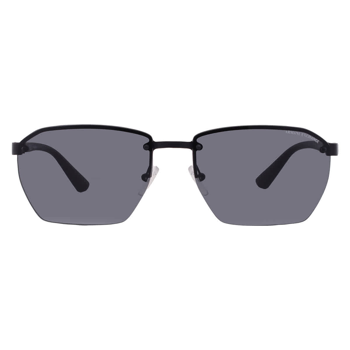 Armani Exchange Dark Grey Pilot Men's Sunglasses AX2048S 600087 59