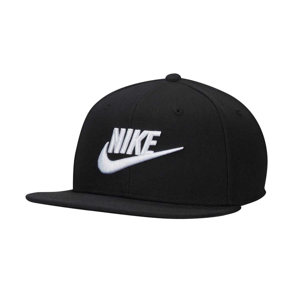 Adult Nike Dri Fit Pro Structured Futura Cap_Black/Black/Black/White