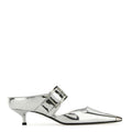 Alexander Mcqueen Punk 40mm Mirrored Mules