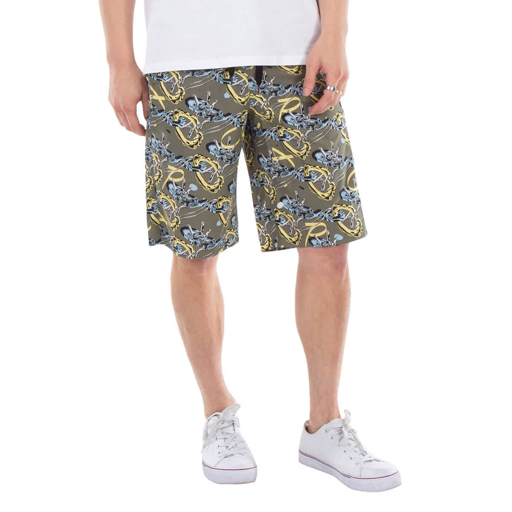 A.P.C. Graphic-Print Vince Cotton Shorts