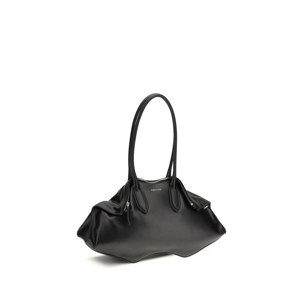 Alexander McQueen Calf Leather Bos Taurus Shoulder Women's Bag